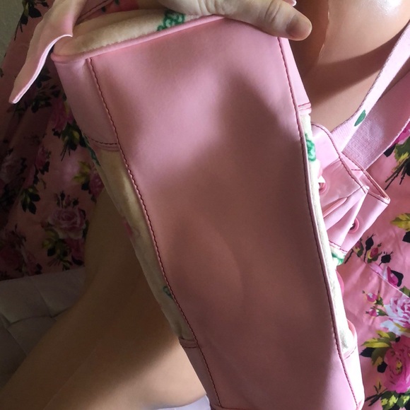 Juicy couture daydreamer purse velvet bow cherry - Picture 8 of 8